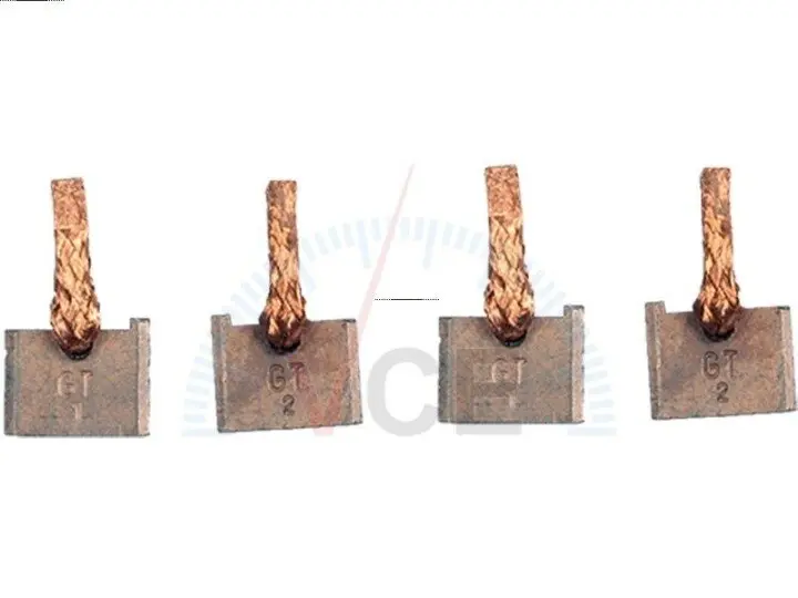 Щетки стартера AS BSX208-209 (фото 1)