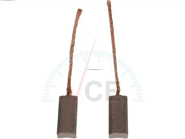 Фото 1 - Щетки генератора lu-mm, (7.0*4.0*17.70) 12v AS JX42 Щетки генератора lu-mm, (7.0*4.0*17.70) 12v AS JX42 (фото 1)