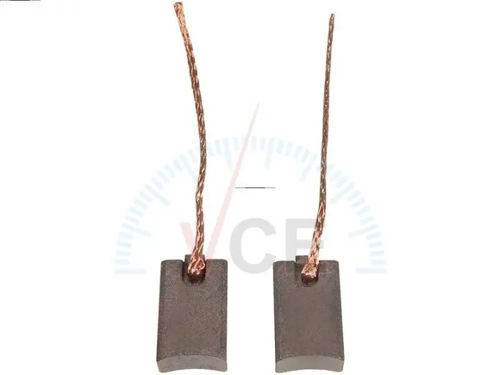 Фото 1 - Щітки генератора va-12/24v, (5.0*10.0*17.0) AS PX58 Щітки генератора va-12/24v, (5.0*10.0*17.0) AS PX58 (фото 1)