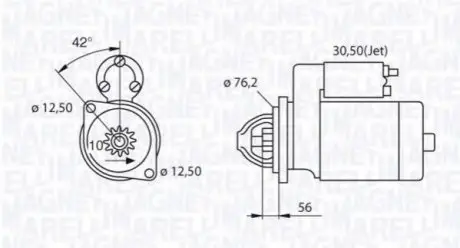 Стартер AS S0006