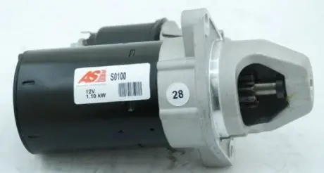 Стартер bo 12v-1.1kw-9t, 0001107437, cs1 334, fiat, opel astra h 1.3 cdti, suzuki AS S0100