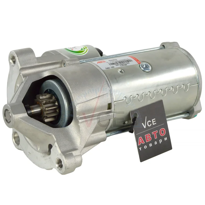 Стартер va 12v-1.7kw-11t, d7r2, cs594, c itroen, fiat, peugeot AS S3002 (фото 1)