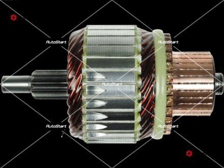 Якорь стартера mi-12v, cg333035, im3182, do m0t32171, m0t32172, js1367 AS SA5051S
