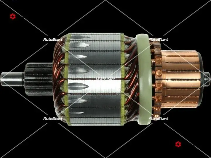 Фото 1 - Якорь стартера nd-12v, do: 428000-2140, s6170 AS SA6029S Якорь стартера nd-12v, do: 428000-2140, s6170 AS SA6029S (фото 1)