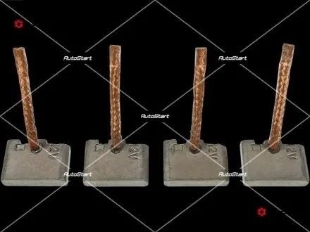 Щетки стартера bo-12v, bsx244 (4.4*19.2* 13.5) AS SB0009S