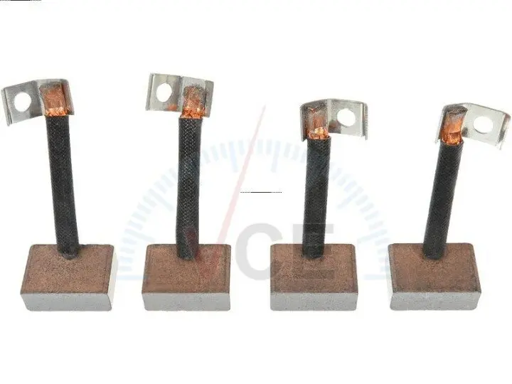 Щетки стартера AS SB0017S (фото 1)