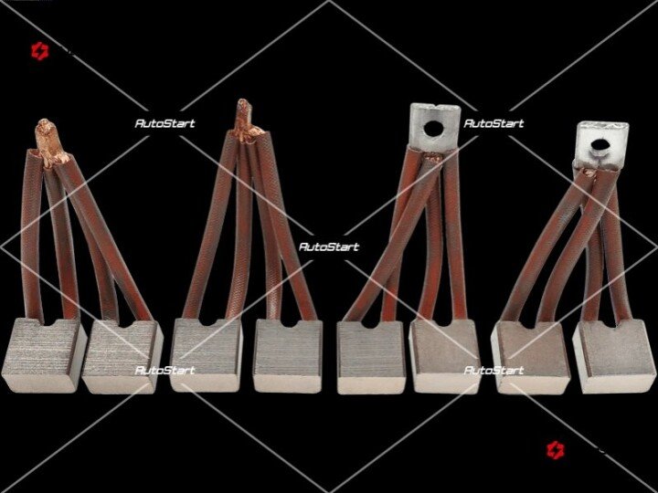 Щетка стартера AS SB3009S (фото 1)
