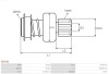 Бендікс (clutch) mi-12t, cg236080 AS SD5102 (фото 4)