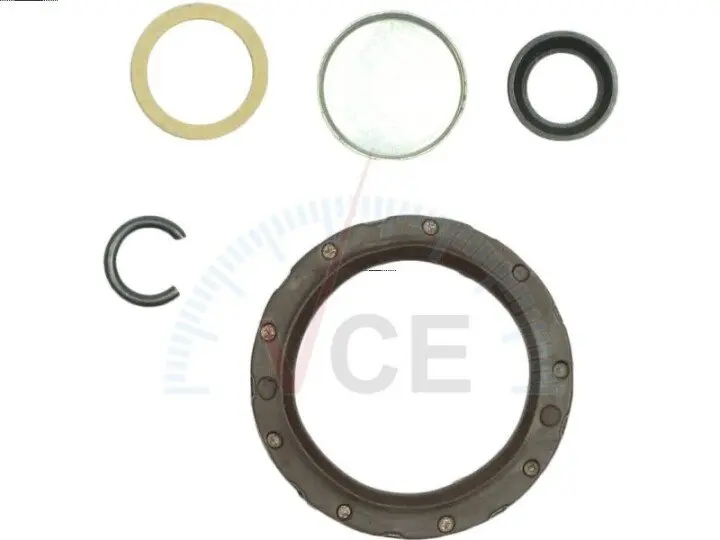 Ремкомплект стартера (деталі стартера, заглушки, шайби) AS SDK0001 (фото 1)