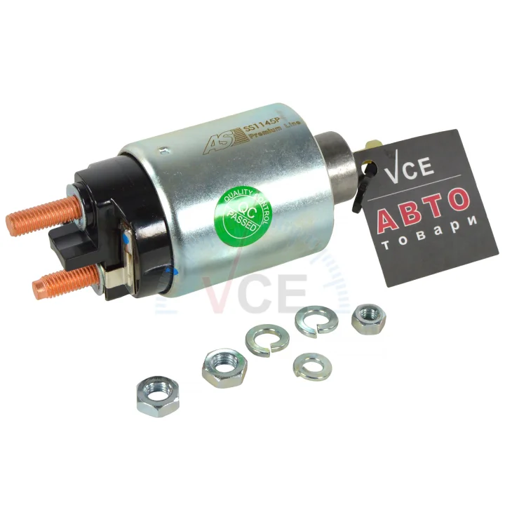 Фото 1 - Реле стартера, що втягує AS SS1145P Реле стартера, що втягує AS SS1145P (фото 1)