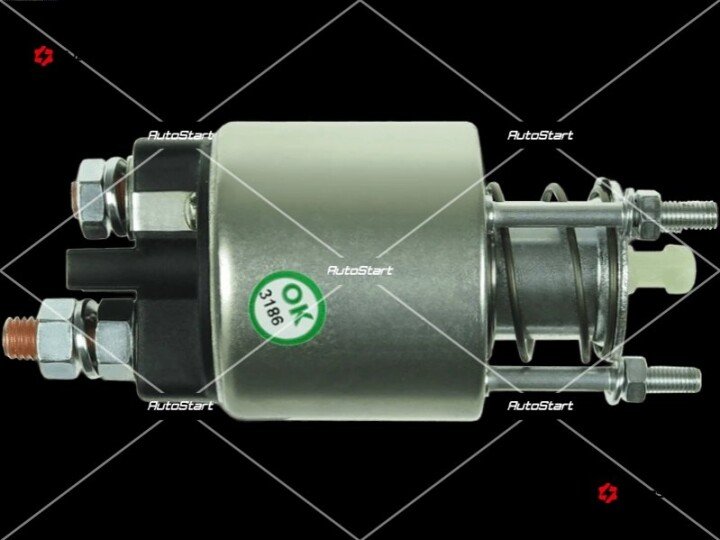 Втягивающее реле lu-mm-12v, cg138477 AS SS4001P (фото 1)