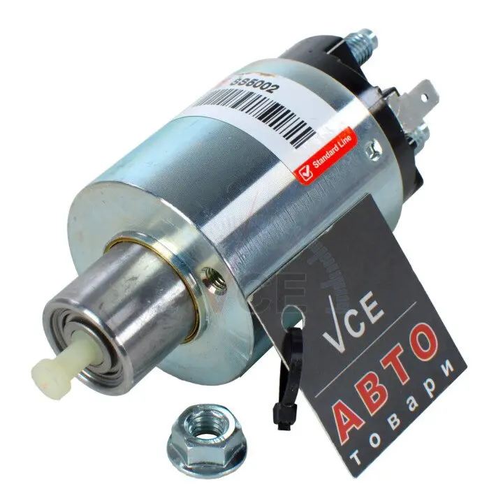 Фото 1 - Втягивающее реле стартера AS SS5002 Втягивающее реле стартера AS SS5002 (фото 1)