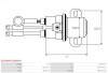 Втягуюче реле MI-12V, U001X15672 AS SS5296(MITSUBISHI) (фото 4)