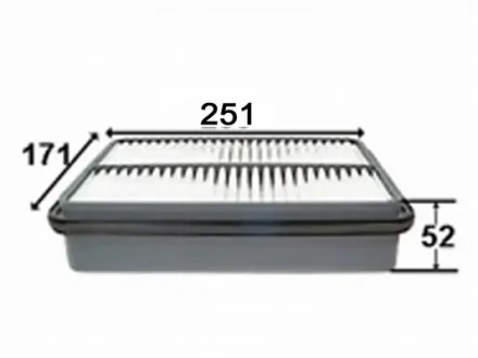 Фильтр воздушный двигателя Asakashi A171J