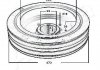 Ременный шкив, коленчатый вал ASHIKA 122-05-500 (фото 4)