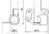 Устройство для натяжения ремня, ремень грм ASHIKA 45-0H-026 (фото 2)
