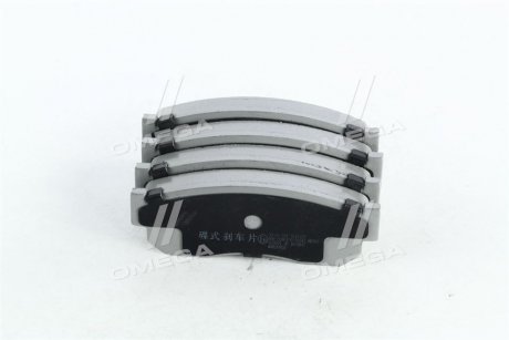 Комплект тормозных колодок, дисковый тормоз ASHIKA 50-01-101