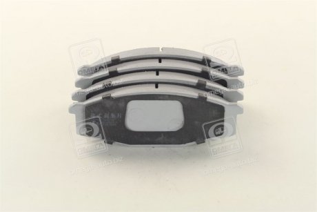Комплект тормозных колодок, дисковый тормоз ASHIKA 50-01-134