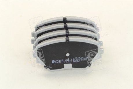 Комплект гальмівних колодок, дискове гальмо ASHIKA 50-02-280
