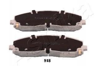 Комплект тормозных колодок, дисковый тормоз ASHIKA 50-09-918 (фото 1)