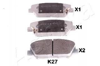 Тормозные колодки ASHIKA 50-0K-K27 (фото 1)