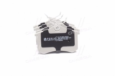 Комплект тормозных колодок, дисковый тормоз ASHIKA 51-00-00018