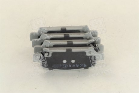 Комплект тормозных колодок, дисковый тормоз ASHIKA 51-07-702 (фото 1)