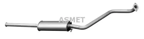Предглушитель выхлопных газов Asmet 15015