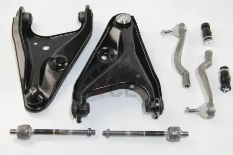 Ремкомплект подвески (рычаги/тяги рулевые/наконечники тяги/тяги стабилизатора) renault logan 12- ASMETAL 13DC2000