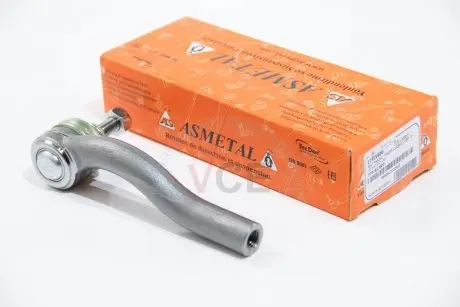 Наконечник рулевой тяги (l) fiat panda ii/500 03- ASMETAL 17FI1600