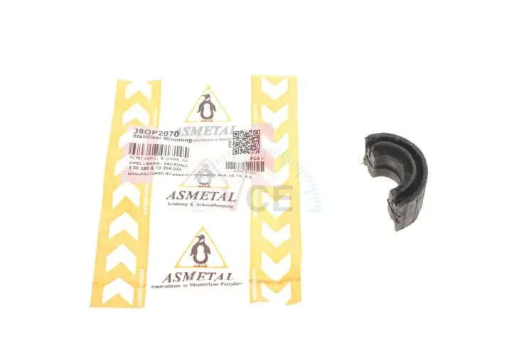 Фото 1 - Втулка стабилизатора переднего ASMETAL 38OP2070 Втулка стабилизатора переднего ASMETAL 38OP2070 (фото 1)