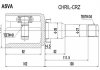 ШРКШ внутрішній лівий (cruze 1,8at) AKYOTO/ASVA/AKITAKA CHRIL-CRZ (фото 1)