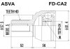 ШРКШ зовнішній 24x57.5x40 (ford mondeo ca2 2007-2014) AKYOTO/ASVA/AKITAKA FD-CA2 (фото 1)