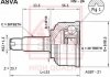 ШРКШ зовнішній 30x55x26 (honda integra dc1/dc2/db6/db7/db8/db9 1993-2000) AKYOTO/ASVA/AKITAKA HN-24 (фото 1)