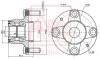 Ступица задняя (mazda demio dw3/dw5 1998-2002) AKYOTO/ASVA/AKITAKA MZWH-DWR (фото 1)