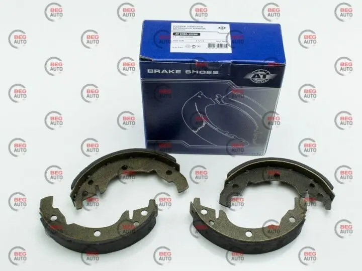 Гальмівні задні колодки Таврія AT AT 2090-102BP-С (фото 1)