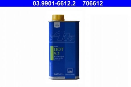 Тормозная жидкость "dot 5.1", 1л ATE 03.9901-6612.2
