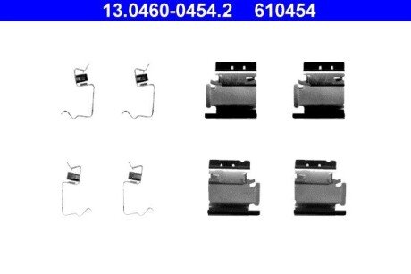 Комплектующие, колодки дискового тормоза ATE 13.0460-0454.2