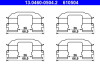 Скоби гальмівних колодок ATE 13.0460-0504.2 (фото 1)
