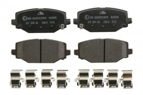 Тормозные колодки ATE 13.0460-2606.2