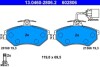 Комплект тормозных колодок, дисковый тормоз ATE 13.0460-2806.2 (фото 1)