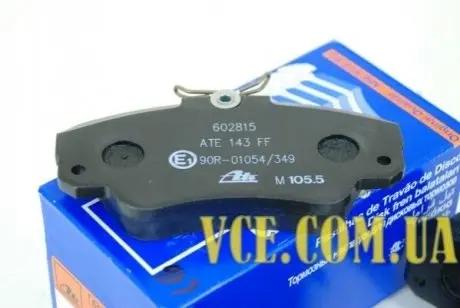 Тормозные колодки дисковые. ATE 13.0460-2815.2