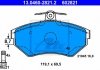 Комплект гальмівних колодок, дискове гальмо ATE 13.0460-2821.2 (фото 2)