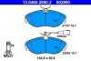 Комплект гальмівних колодок, дискове гальмо ATE 13.0460-2850.2 (фото 1)