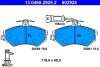 Комплект тормозных колодок, дисковый тормоз ATE 13.0460-2925.2 (фото 1)