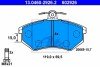 Комплект тормозных колодок, дисковый тормоз ATE 13.0460-2926.2 (фото 1)