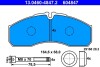 Гальмівні колодки ATE 13.0460-4847.2 (фото 1)