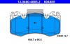 Комплект гальмівних колодок, дисковий гальмо ATE 13.0460-4885.2 (фото 1)