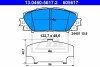 Комплект гальмівних колодок, дискове гальмо ATE 13.0460-5617.2 (фото 1)