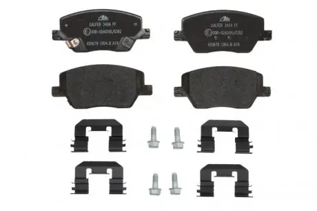 Комплект тормозных колодок, дисковый тормоз ATE 13.0460-5679.2